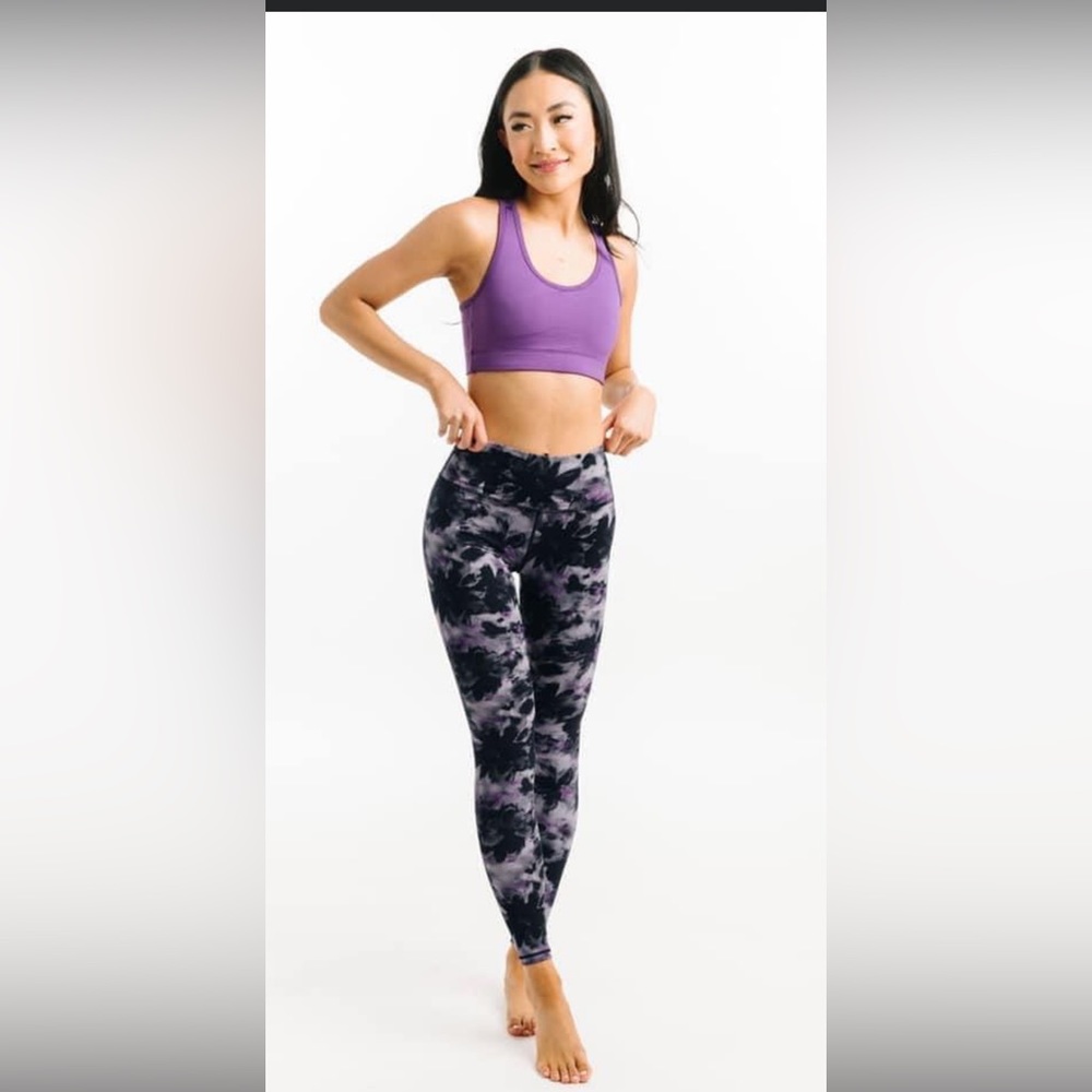 Floral Watercolor Soft n Snug Hi-Rise